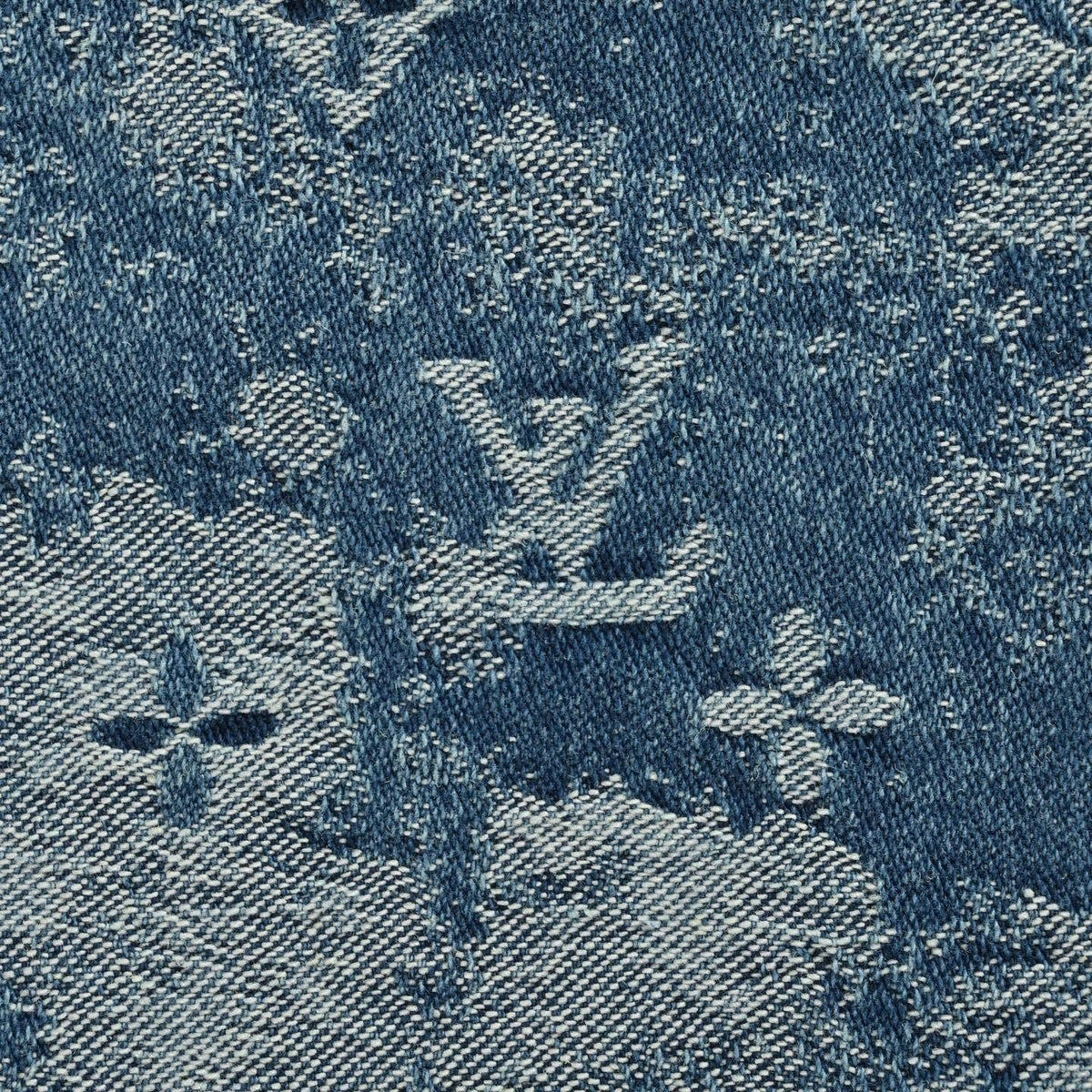 Cloud Monogram Blue Denim Jeans