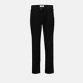 Black Monogram Slim-Fit Jeans