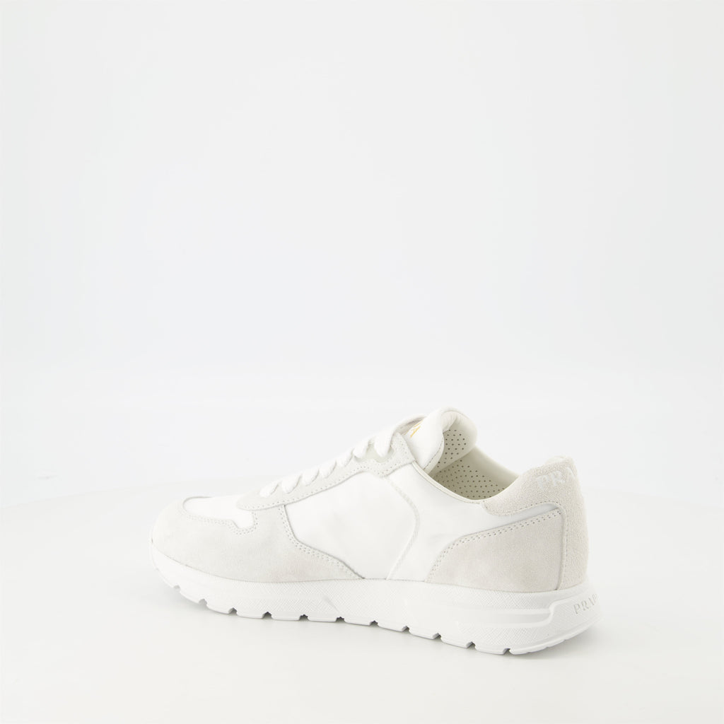 White Runner Sneakers