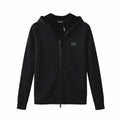 Faux-Fur Lined Hooded Zip Jacket