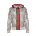 Beige Jacket With Monogram