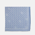 Logo Jacquard Scarf– Light Blue