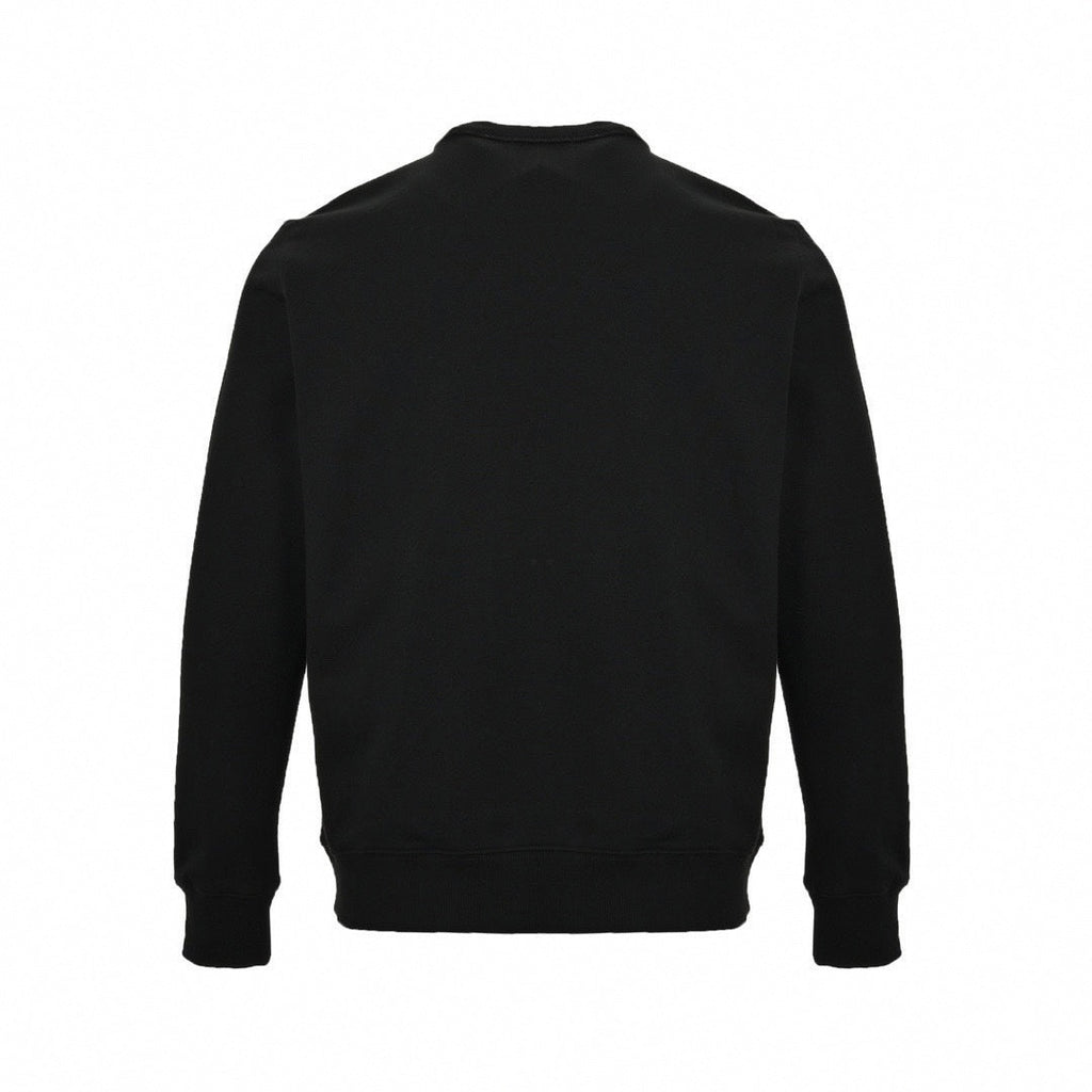 Thomas Bear Checked Applique Sweatshirt | Black