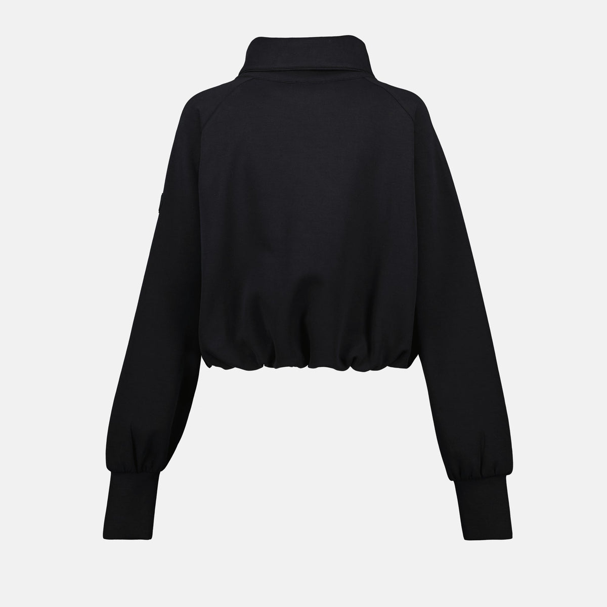 Cropped High-Neck Jacket