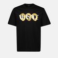 Black Maxi Chain Logo T-Shirt