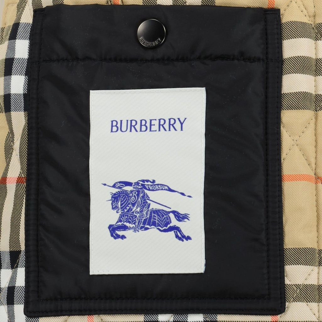 Quilted Jacket-Black