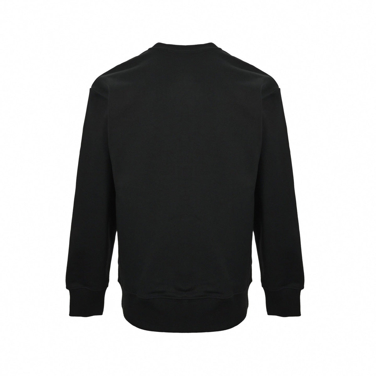 Embellished Crown Logo Crewneck Sweatshirt – Black