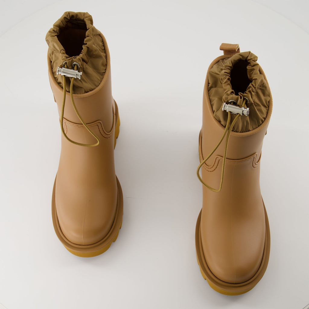 Ginette Rain Boots-Beige