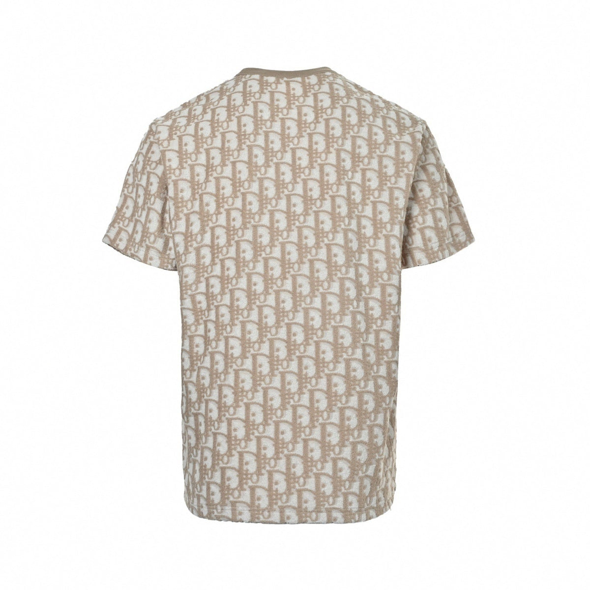 Oblique Monogram Toweling T-Shirt | Beige