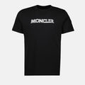Black Blurred Logo T-Shirt