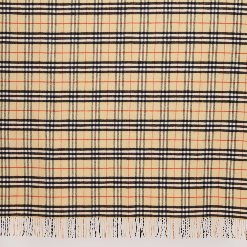 Classic Check Wool Blanket