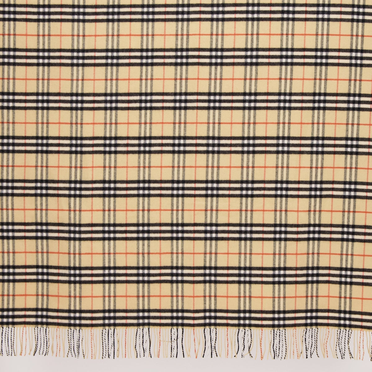Classic Check Wool Blanket