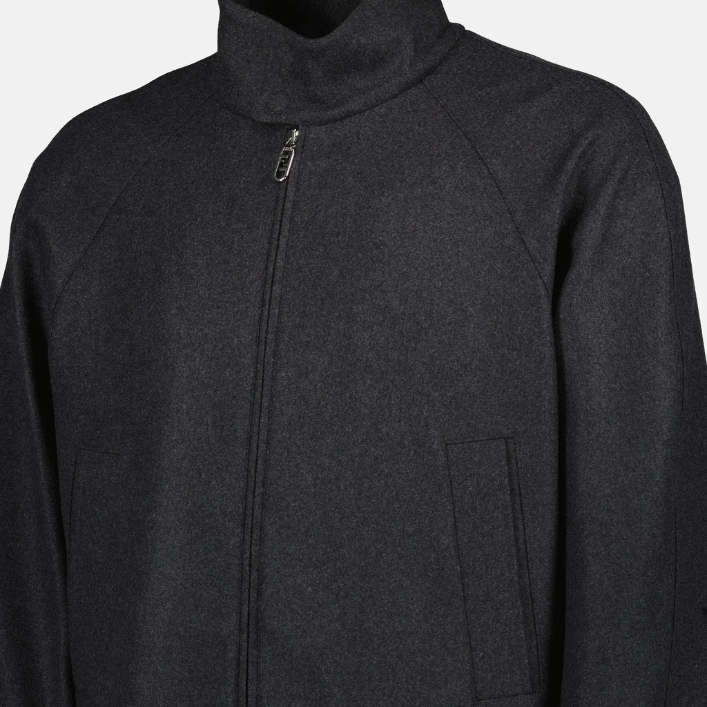 Cashmere Bomber Jacket