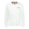 'Jayson' Check Long Sleeve T-Shirt - White