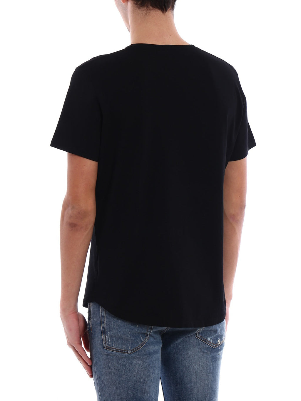 Heart Print Cotton T-Shirt
