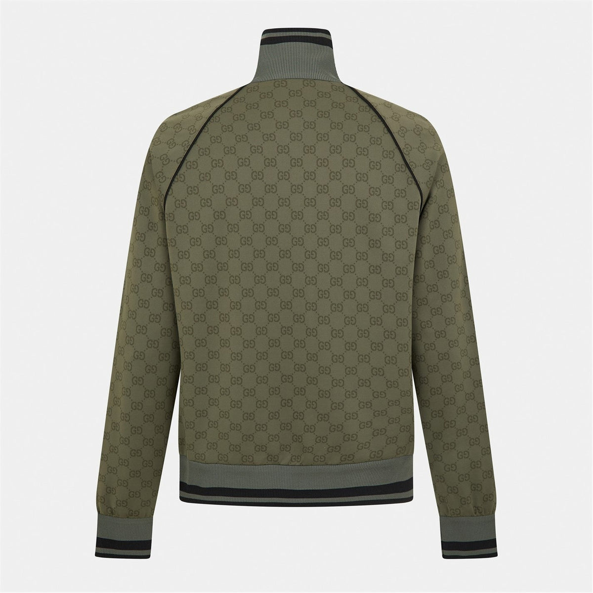GG Military Monogram Zip Tracksuit Top