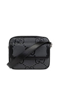 Grey Jumbo GG Small Shoulder Bag