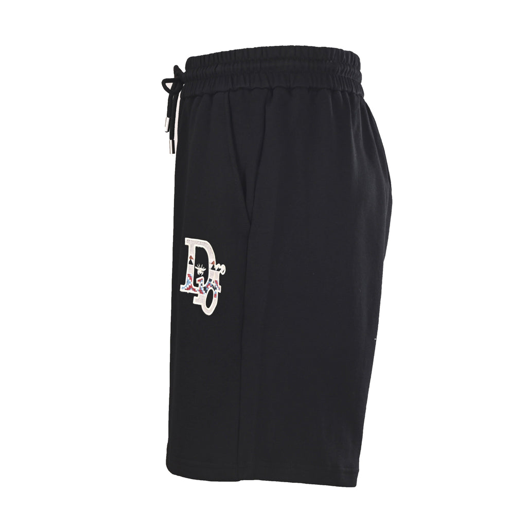 Black Logo Shorts