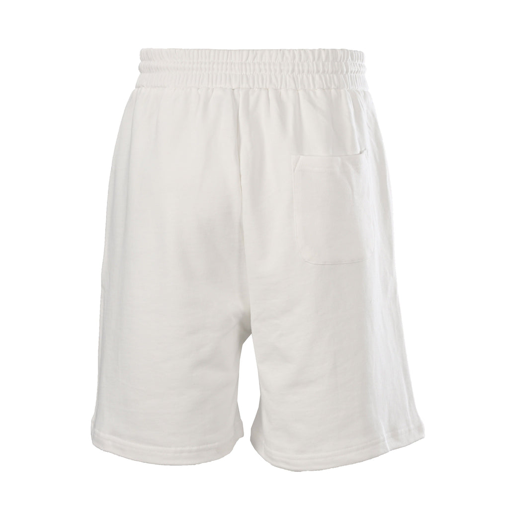 White Logo Shorts