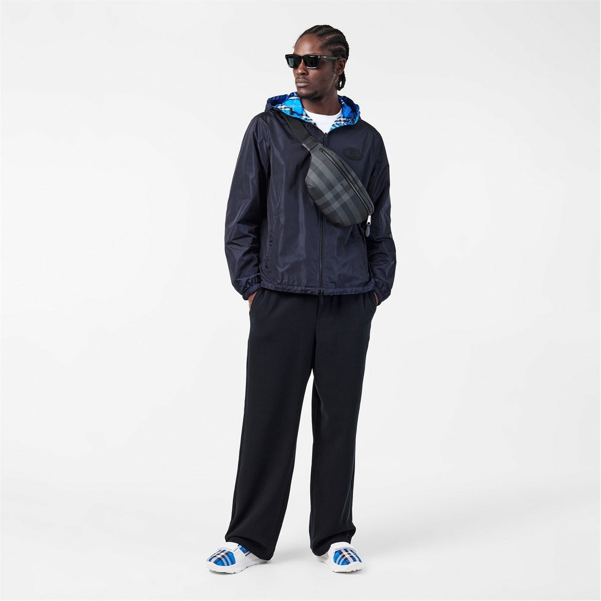 Newport Reversible Lightweight Windbreaker – Ink Blue