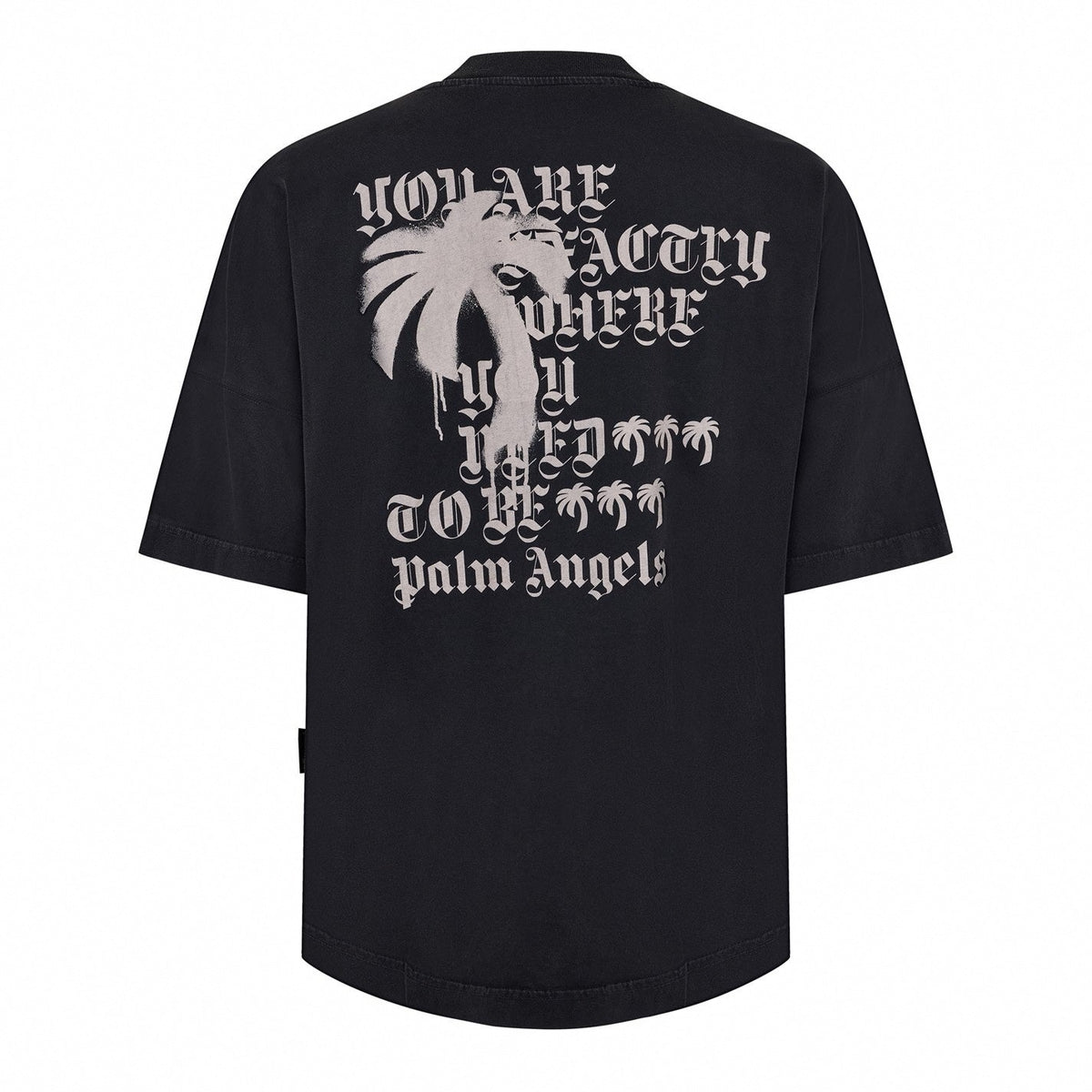 Statement Monogram Oversized T-Shirt