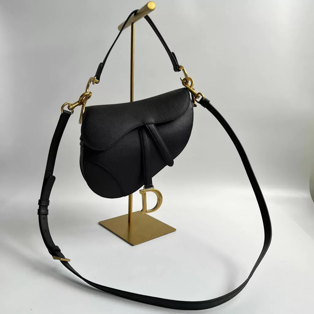 Dior Large Soft Saddle Handbag With Strap