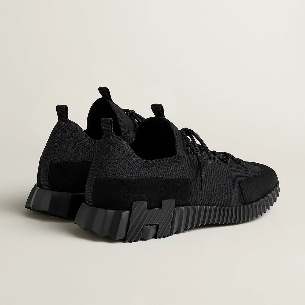 Lift Knit Slip-On Sneakers in Black