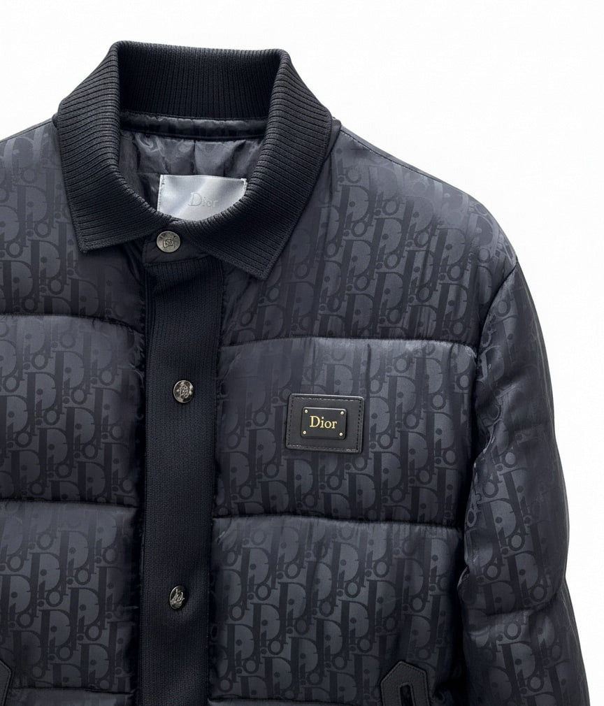 Oblique Down Puffer Jacket