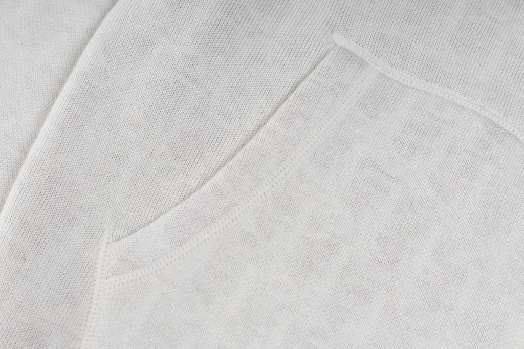 Signature Zip-Up Hoodie in Ivory with Dior Oblique Lining