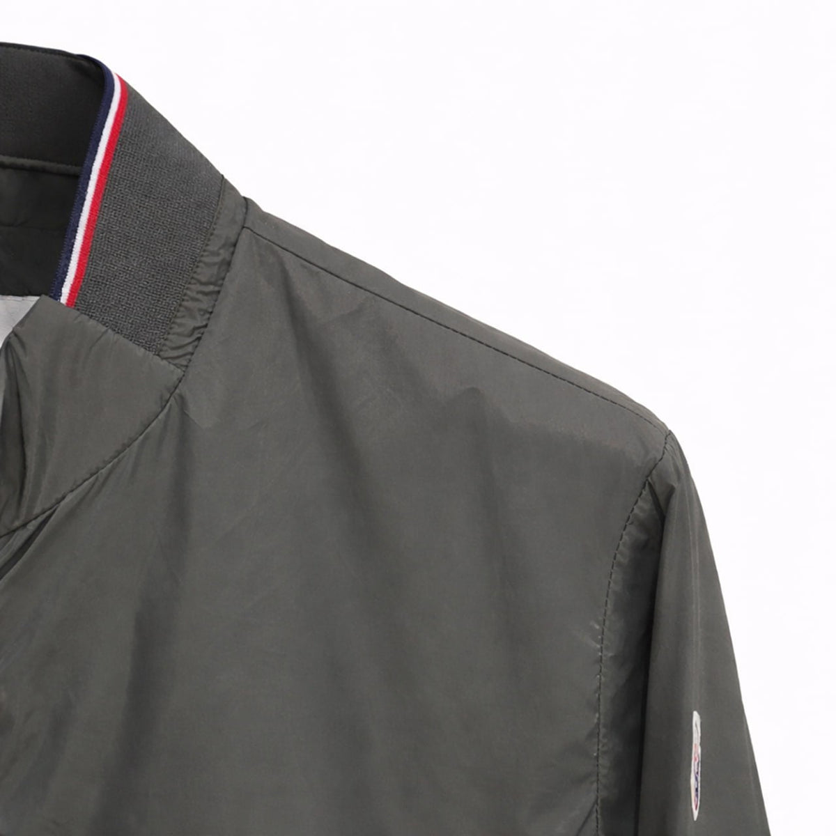 Classic Nylon Bomber Jacket – Graphite Grey