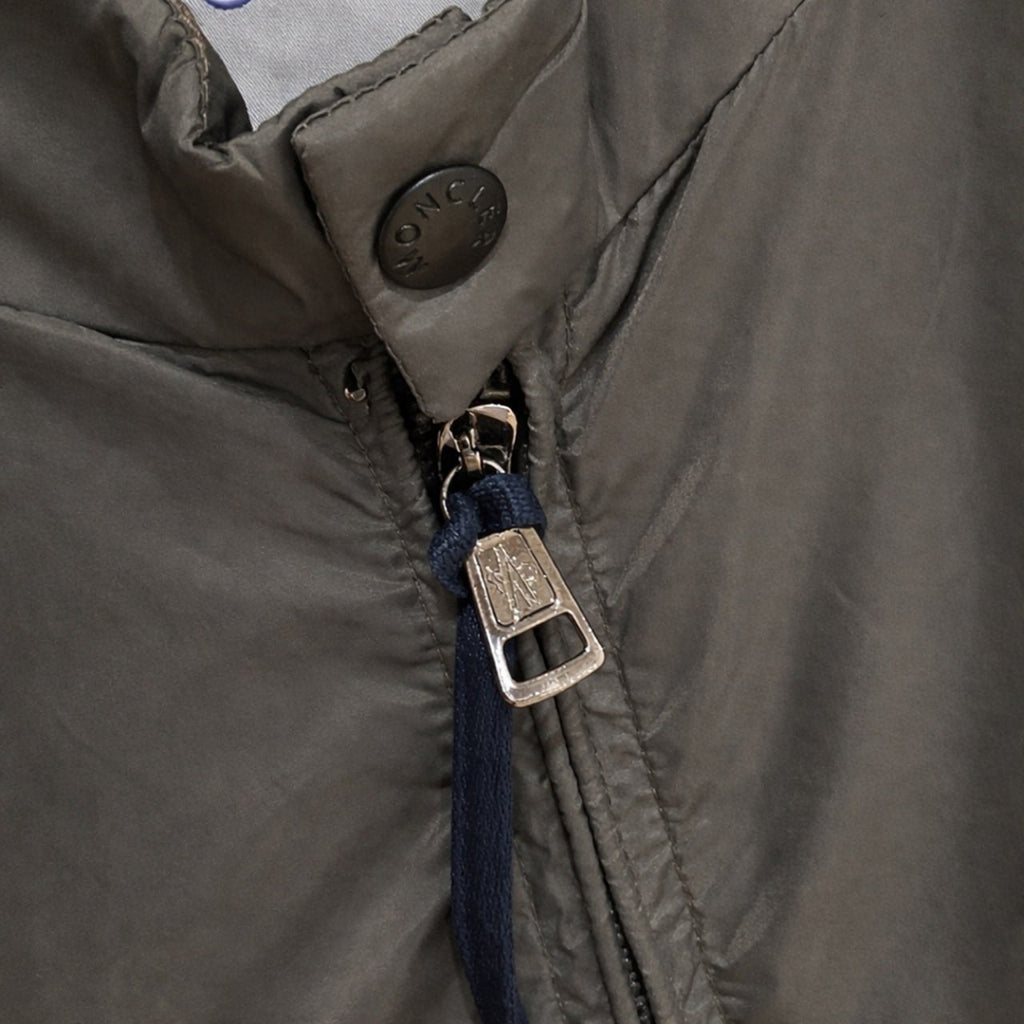 Classic Nylon Bomber Jacket – Graphite Grey