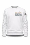 Grenoble Day-Namic Graphic Cotton Sweatshirt – White