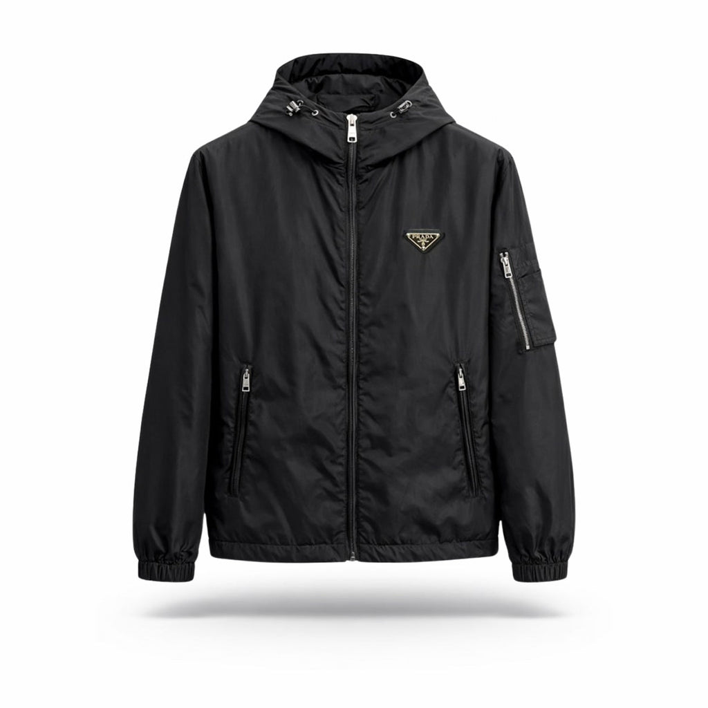 Re-Nylon Hooded Zip Jacket