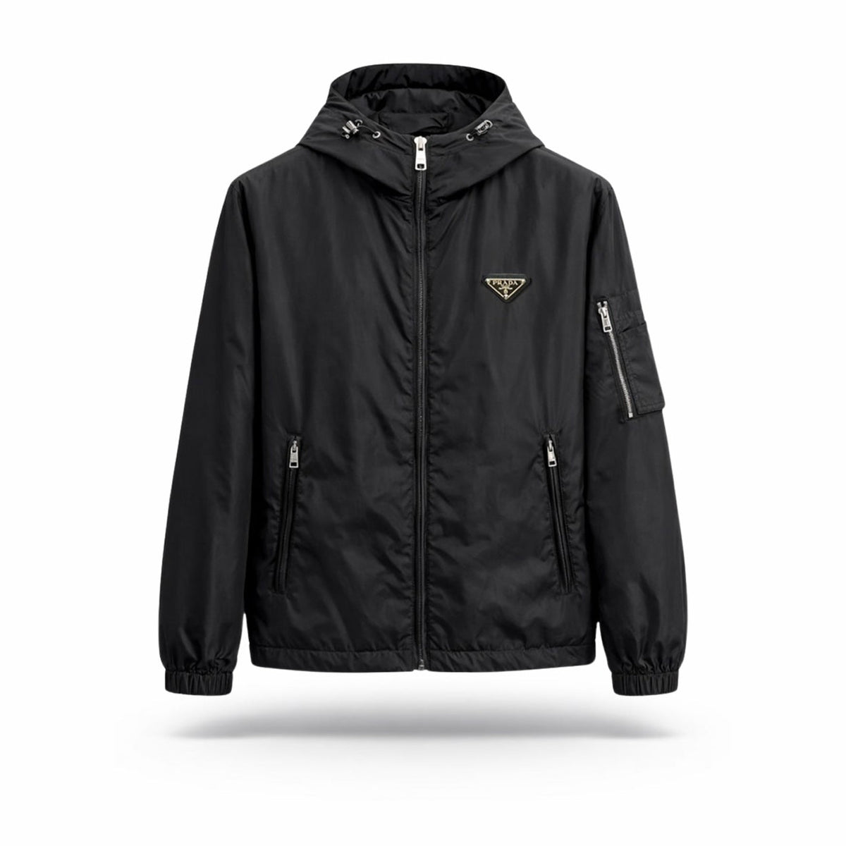 Re-Nylon Hooded Zip Jacket