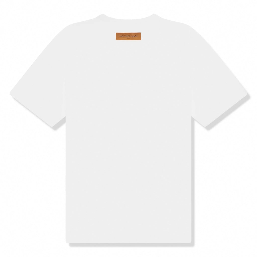 Monogram Printed Multi White T-Shirt