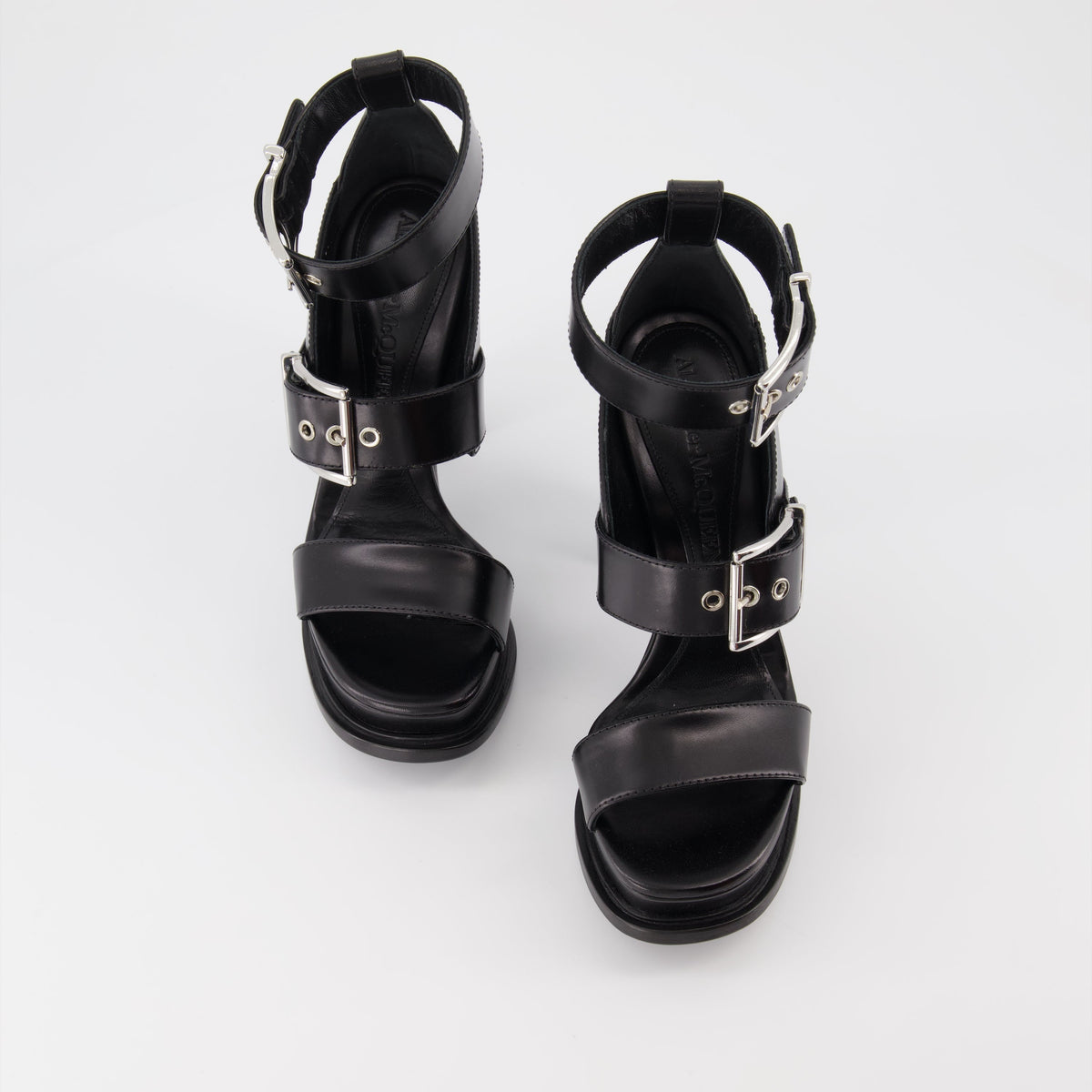 Buckle Platform Sandals