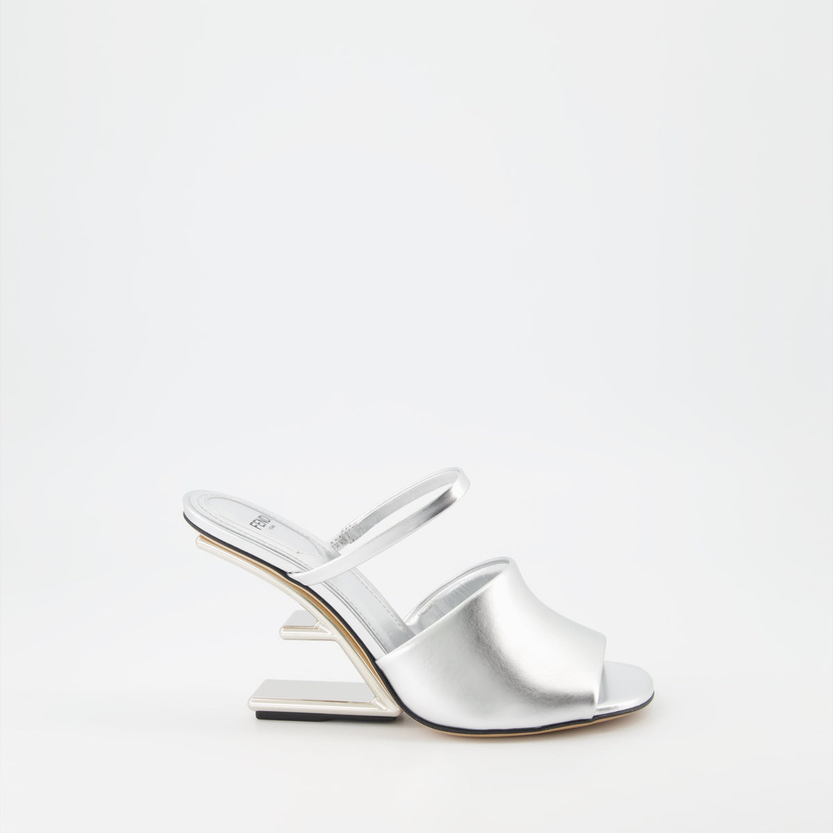 Sculptural Heel Sandals