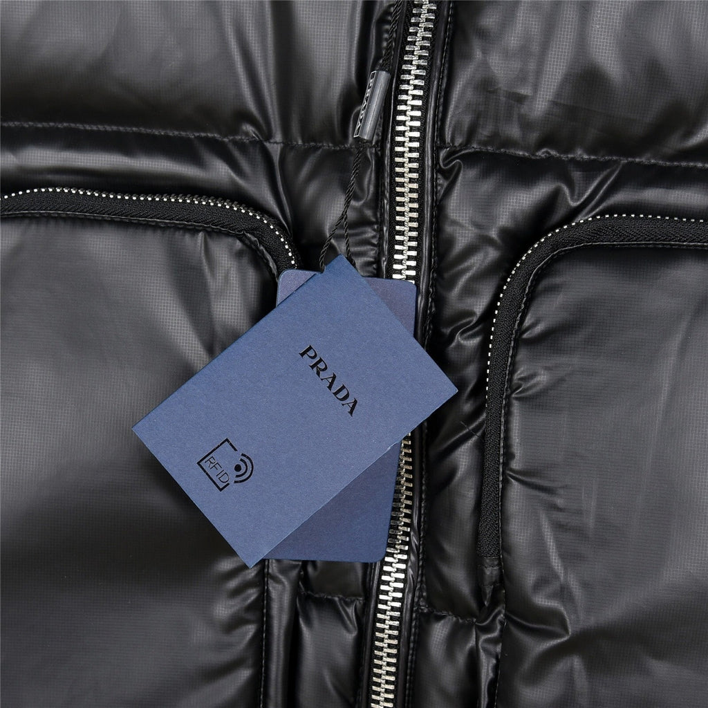 Black Puffer Vest
