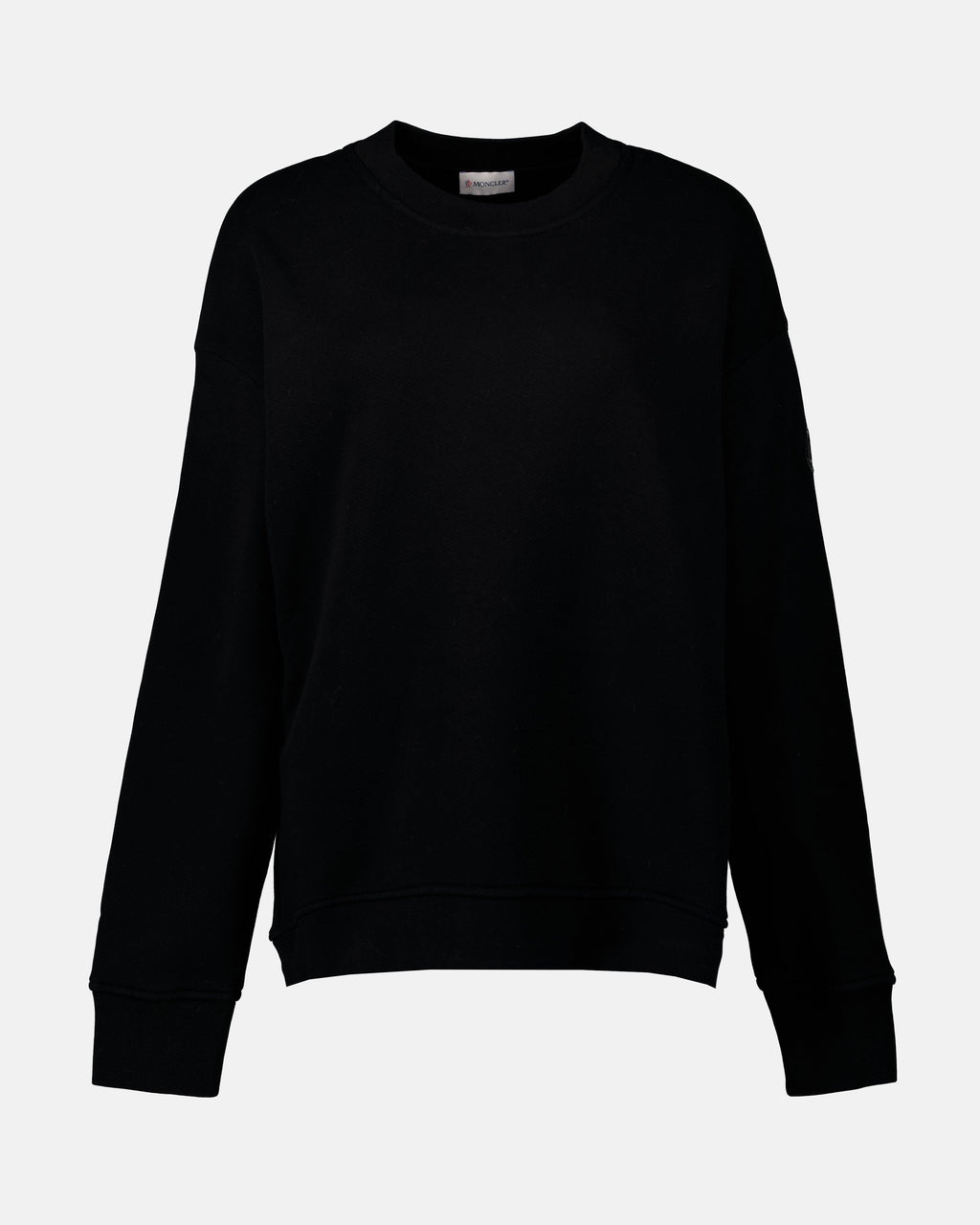 Metallic Logo Sweatshirt – Black