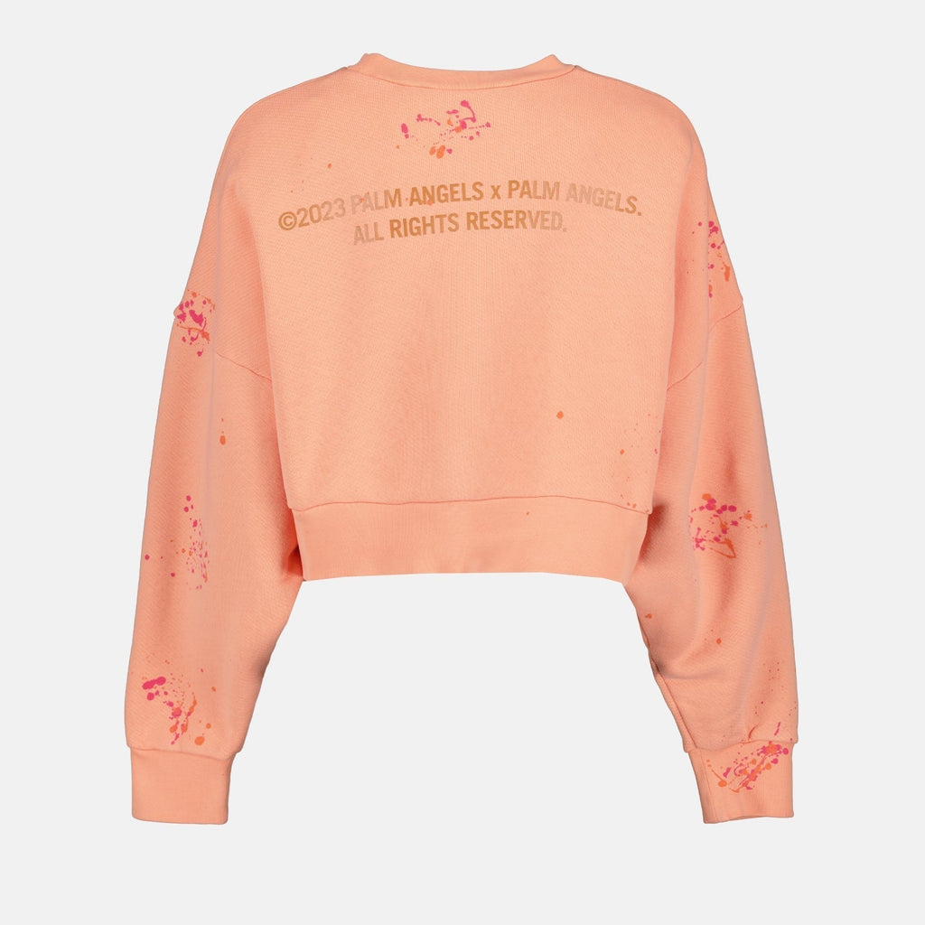 PXP Painted Cropped Sweatshirt