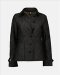 Black Diamond-Quilted Jacket